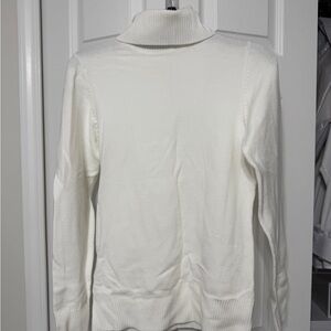 French Connection Cream Turtleneck Sweater